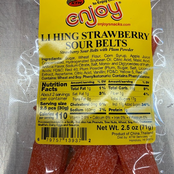 All Hawaii made Asian rice cracker snacks …great for gift giving. - Picture 4 of 9